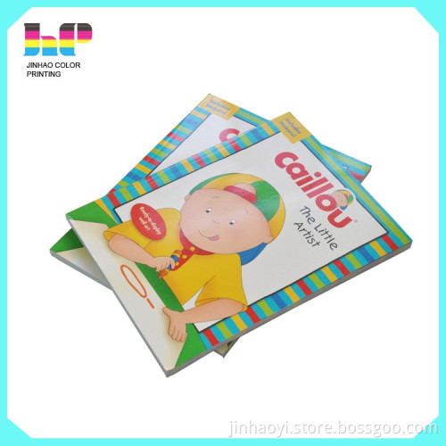 Printing new fashion design saddle stitch french line cheap notebook